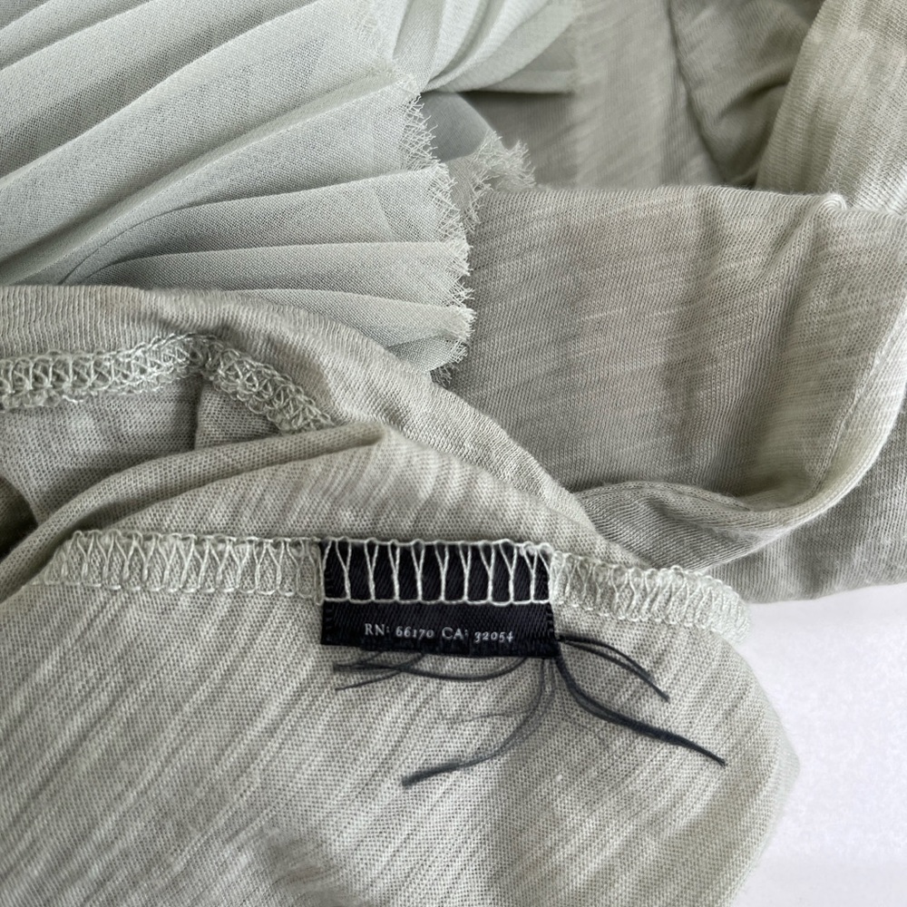 Anthropologie squeezebox top by Deletta, in very pale sage green size Small - Picture 11 of 12